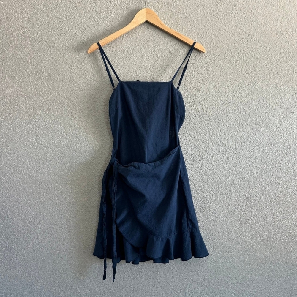 Dress front wrap
